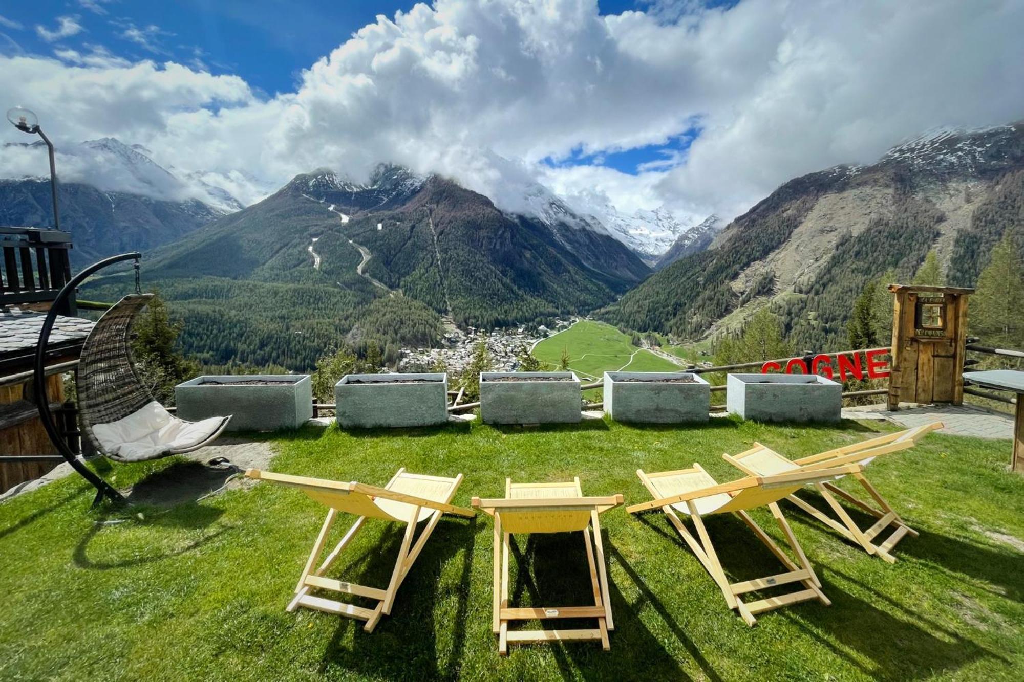 Hotel Belvedere Cogne Exteriör bild